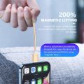 JianHan Magnetic Charging Cable for Lightning 1m Fast Charge Magnet Charger Cable for iPhone 12 11 Pro XS Max X XR 8 7 6 6S Plus. 