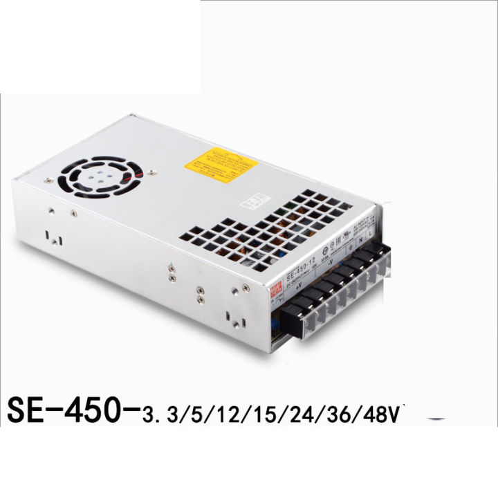 SE-450-48 Taiwan Mingwei 450W48V High Power Switching Power Supply DC Stable Voltage DCv9.4A Replace S-400