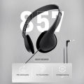 3.5mm Wired Computer Headphone No Microphone Gaming Headset Noise Canceling Sports MP3 Earphone Wired Stereo Headset Universal. 