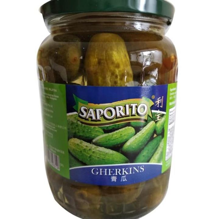 Saporito Gherkins (Malaysia) 670gm