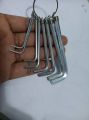 HEXAGON 8Pcs Set Screwdriver Hex Key Allen Wrench 8 Pcs Screw Driver Set 1.5mm 2.0mm 2.5mm 3.0mm 3.5mm 4.0mm 5.0mm 6.0mm Keyring Hand Bicycle Repair Tool Sets.