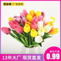 xpFactory Mini Tulip Artificial Flower Fake Flower for Wedding Home Ornamental Flower Simulation Feel Tulip. 