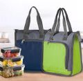 1 Pcs Waterproof Premium Thermal Insulated Lunch Bag Cooler Bag Large Capacity Tote Bag - Oxford Tiffin Carrier for Office, School & Picnic. 