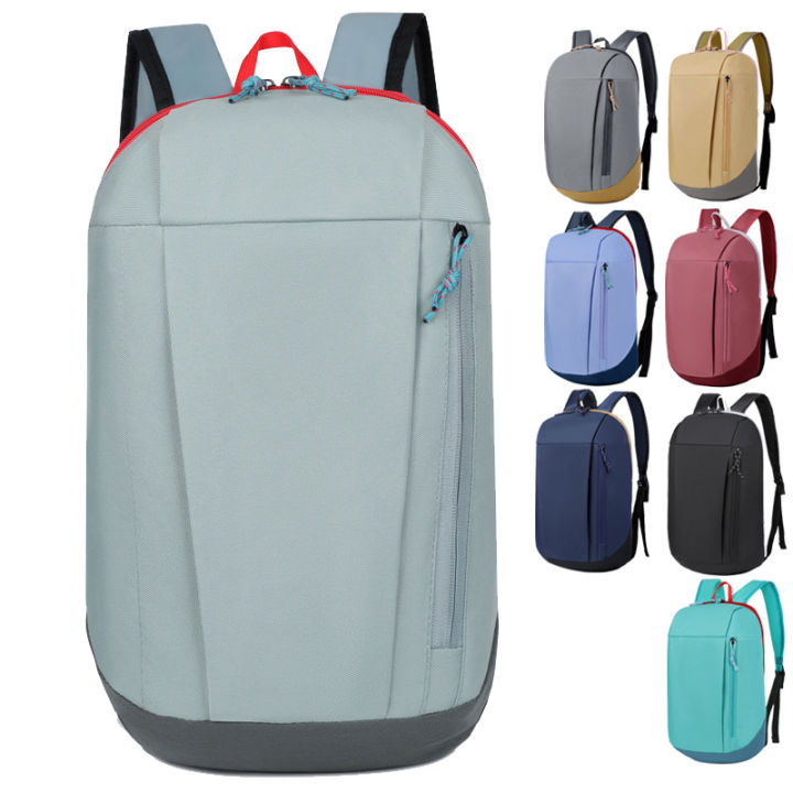 Lightweight backpack, large capacity, simple backpack, outdoor casual men's and women's small backpack, student school bag, factory direct sales