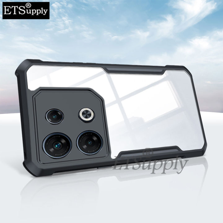 Phone Case infinix GT10 Pro Transparent Clear Hard Cover Full Air Protection Phone Casing for infinix GT 10Pro Case