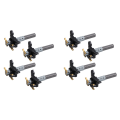 8Pcs Vacuum Cleaner Electric Motor Carbon Brushes Accessories Durable Household Cleaning Tool Part.