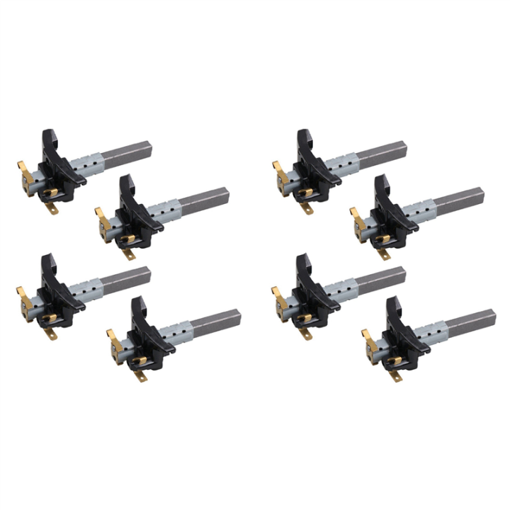 8Pcs Vacuum Cleaner Electric Motor Carbon Brushes Accessories Durable Household Cleaning Tool Part