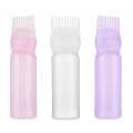 Portable Hair Oil Applicator Bottle With Soft Comb Head. 