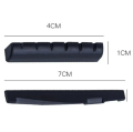 Upper Lower String Pillow Universal Acoustic Electric Guitar Bridge Saddle Black And White color for acoustic guitar. 