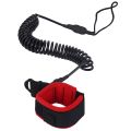 10.6Ft Ankle Leash Surfing Coiled Tpu Paddle Board Foot Leg Rope.