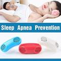 2 In 1 Anti Snoring and Air Purifier Silicone Snore Nose Clip Vents. 