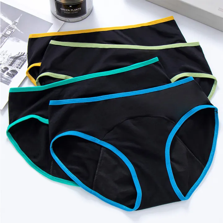 Menstrual%20Panties%20for%20Women%20Comfortable%20Physiological%20Underwear%20Absorbency%20Leak%20Proof%20Briefs%20Cotton%20Lingerie%20Period%20Underpants%20-%20Image%204