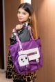 Niche Designed Women's Canvas Large Capacity Shoulder Bag Junior High School Tutoring Class Crossbody Zipper for Lady Students just 1 pis.