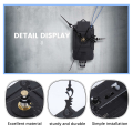 Quartz Pendulum Clock Movement With Black Hands,with Music Box Speaker,Battery Operated,Melody Mechanism for DIY Clock.