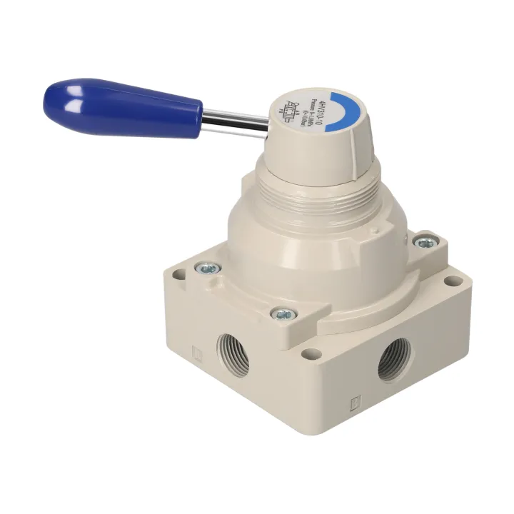 Rotary%20Lever%20Hand%20Valve%203/8''%20PT%20Air%20Flow%20Control%202%20Position%204%20Way%20Air%20Flow%20Control%20Pneumatic%20Air%20Hand%20Lever%20Valve%204HV310-10%20-%20Image%208