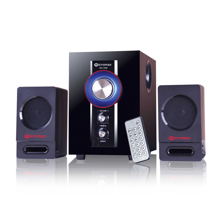 Micromax MX-1008 BT Multimedia 2:1 Bluetooth Speaker