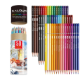 KALOUR 50 pcs Color Pencil Set Professional Art Hand-Painted Graffiti Oily Color Pencils School Painting Art Supplies. 