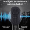 MAMEN Video Recording Microphone with ConyHair Windshield 3m Distance Cardioid Pickup for Camera Phone Livestream Vlog Interview.