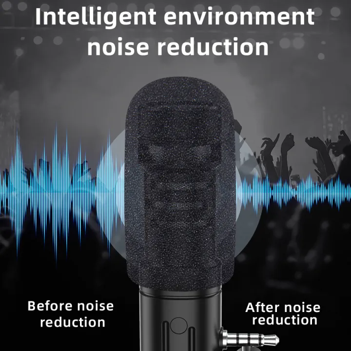 MAMEN%20Video%20Recording%20Microphone%20with%20ConyHair%20Windshield%203m%20Distance%20Cardioid%20Pickup%20for%20Camera%20Phone%20Livestream%20Vlog%20Interview%20-%20Image%204