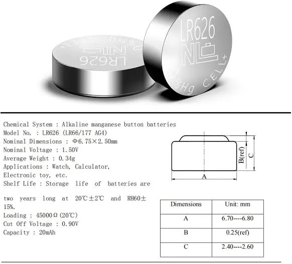 Alkaline%20Button%20Cell%20Battery%20AG4/LR626W%20>%2010%20Piece%20(Best%20for%20Watch)%20-%20Image%205