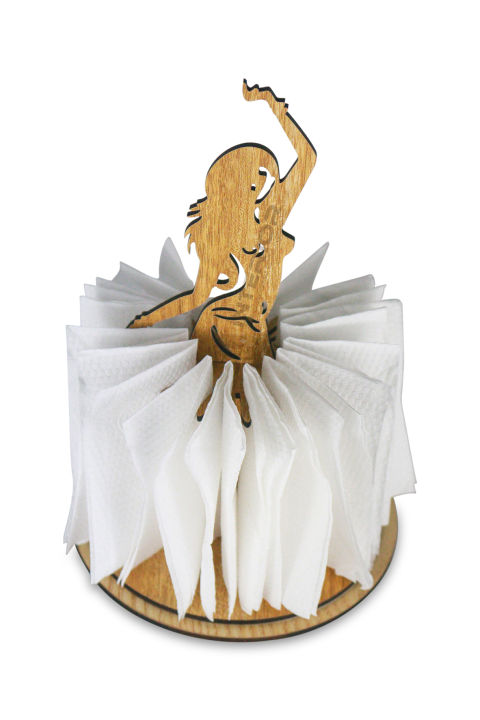 Table Tissue Holder Women Safe- ICTTHWS003