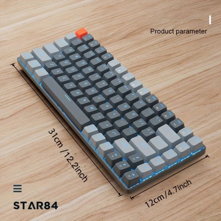 MageGee%2075%25%20Mechanical%20Keyboard,%20Wired%20Gaming%20Keyboard%20Backlit%20Small%20Compact%2075%20Percent%20Keyboard%20Mechanical,%20Portable%20Gaming%20Key%20-%20Image%202