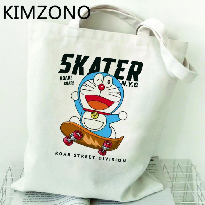 Cartoon%20Doraemon%20shopping%20bag%20canvas%20shopper%20reusable%20tote%20bag%20bolsas%20reutilizables%20string%20shoping%20boodschappentas%20cabas%20-%20Image%208