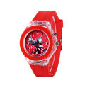 【The hottest this year】 Student Children Watch Cartoon Anime Watch Boys and Girls Luminous Colorful Flash Electronic Watch for Women. 