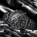 BINBOND Quality Men Watch Luxury High Man Quartz Wristwatch Waterproof Luminous Date Stainless Steel Men's Watches Casual Clock.