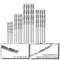 Diamond Drill Bit Set 20 Pieces 4 Sizes 1mm 1.5mm 2mm 2.5mm Twist Tip Jewelry Beach Sea Glass Shells Gemstones Lapidary. 