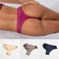 Fashion Women's Yoga Thongs Briefs Panties Knickers Underwear Plus Size Ladies Casual Yoga Shorts. 
