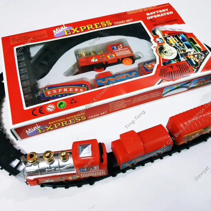 Mini Express Train Dogs Mini Express Train (Single Battery Operated) | Daraz.com.bd