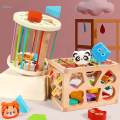 Baby Shape Sorter Toys Wooden Baby Toys for Toddlers Boy Girl Gifts Children. 