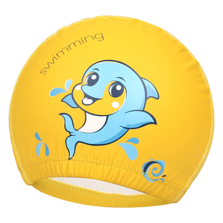 Four-sided%20high-grade%20children's%20PU%20coating%20cartoon%20swimming%20cap%20children's%20swimming%20cap%20waterproof%20ear%20protector%20PU%20cap%20dolphin%20pattern%20batch%20-%20Image%205