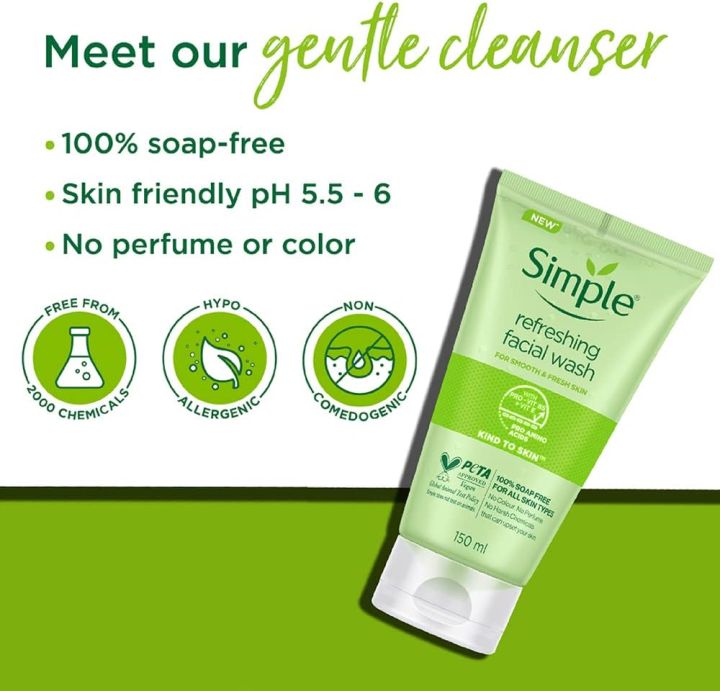 Simple%20Sensitive%20Skin%20Refreshing%20Face%20Wash%20150ml%20-%20Image%203