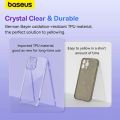 Baseus for iPhone 15 14 Pro Max Clear Case for iPhone 15 14 13 Pro Thin Soft TPU Silicone Cover for iPhone 13 12 11 Pro Max Case. 