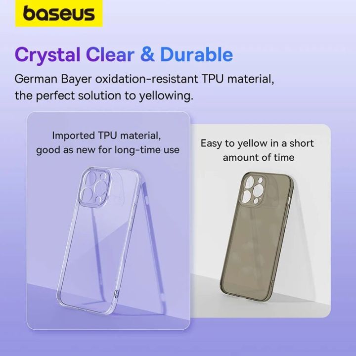 Baseus%20for%20iPhone%2015%2014%20Pro%20Max%20Clear%20Case%20for%20iPhone%2015%2014%2013%20Pro%20Thin%20Soft%20TPU%20Silicone%20Cover%20for%20iPhone%2013%2012%2011%20Pro%20Max%20Case%20-%20Image%203