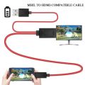 MHL Cable MHL Adapter Cable Micro USB To HDMI-compatible Cable 1080P HDTV Cable Converter 5Pin 11pin For Samsung Galaxy S3 S4 S5.