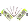 1 Pairs Stainless Steel Chopsticks Set Chinese Metal. 