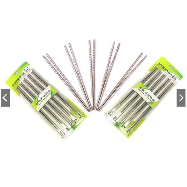 1%20Pairs%20Stainless%20Steel%20Chopsticks%20Set%20Chinese%20Metal%20-%20Image%202