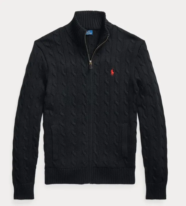 Ralph%20Lauren%20Cable-Knit%20Cotton%20Full%20Zipper%20Sweater%20%E2%80%93%20Black%20-%20Image%205