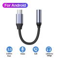 Headphone Jack Adapter 2 in 1 USB Type C To 3.5mm Audio Adaptor PD 60W Aux Cable For Samsung S23 Ultra Note 20 10+ Xiaomi Huawei. 