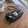 Retro Small Square Bag Style Mini Chain Bag Fashion All-Match Soft Shoulder Bag Messenger Bag.