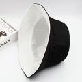 【Hot-Selling】 Double-sided Wearing Cap Solid Color Bucket Hat Men Women Sun Hat Reversible Fisherman Hat Summer Panama Cap Sun Fishing Gorros.