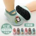 Baby summer thin baby children's floor socks, indoor walking shoes, soft soles, non slip early education shoes. 