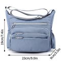 Shoulder for Women Bag Handbag Nylon Waterproof CrossBody Bag Ladies Messenger Bag.