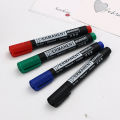 Office Writing Marker Oily Waterproof Marker Pen 10 Box Fiber Carbon Single Tip Marker Pen Quick Dry. 