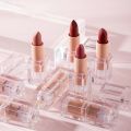 Matte Nude Lipstick Bean Paste Pink Lips Makeup Waterproof Long Lasting Lip Tint Cosmetic Moisturizer Lipstick.