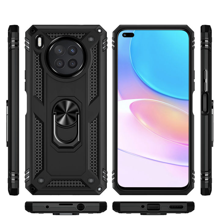 lthmy%20for%20Huawei%20Nova%208i%20Dual%20Layer%20Tough%20Rugged%20Ring%20Holder%20Stand%20Armor%20Shockproof%20Drop%20Protection%20Case%20cover%20-%20Image%203