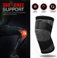 1 Pcs Knee Support Compression Sleeve Knee Pad, Arthritis Wrap Pad, ACL, Running, Pain Relief, Injury Recovery. 